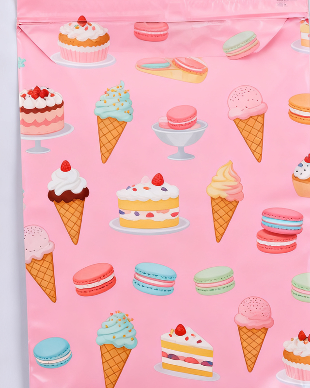 Mold/Mildew-Resistant Poly Mailer Bags with High-Density Polyethylene and Dustproof Protection for Secure Shipping