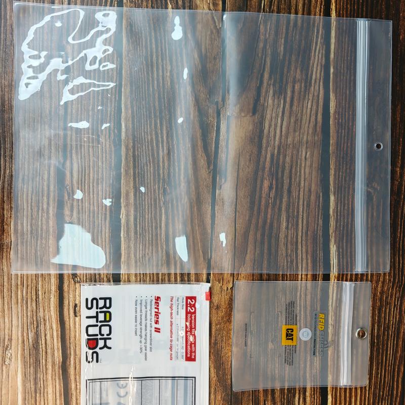 Semi-Transparent EVA Frosted Zipper Bag with Frosted White Matte Finish for Travel Storage