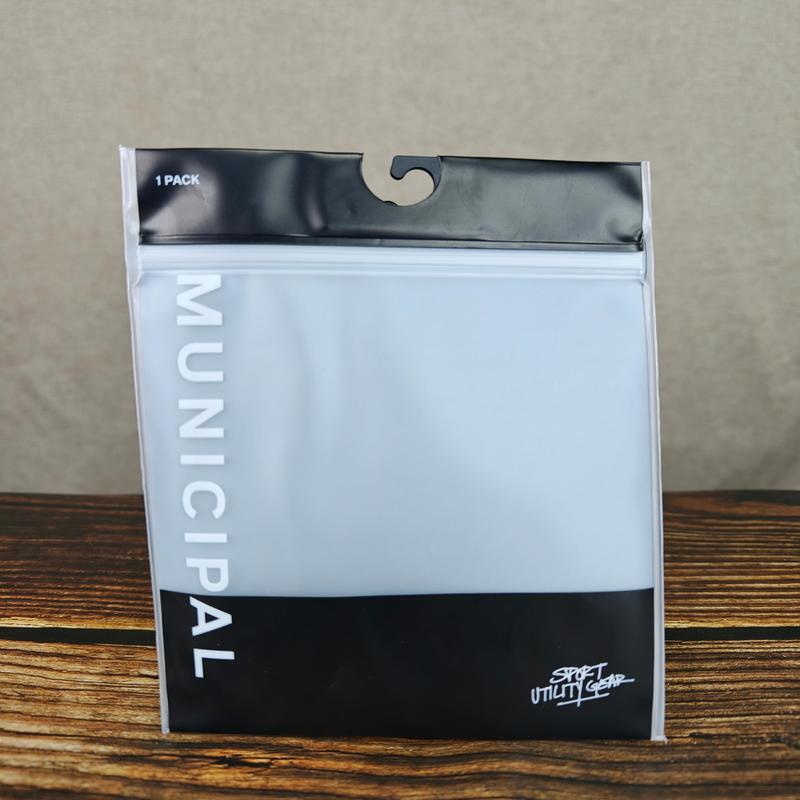 EVA Frosted Zipper Bag with 0.05mm Thickness Custom Logo Available and Water Resistant for Travel Storage