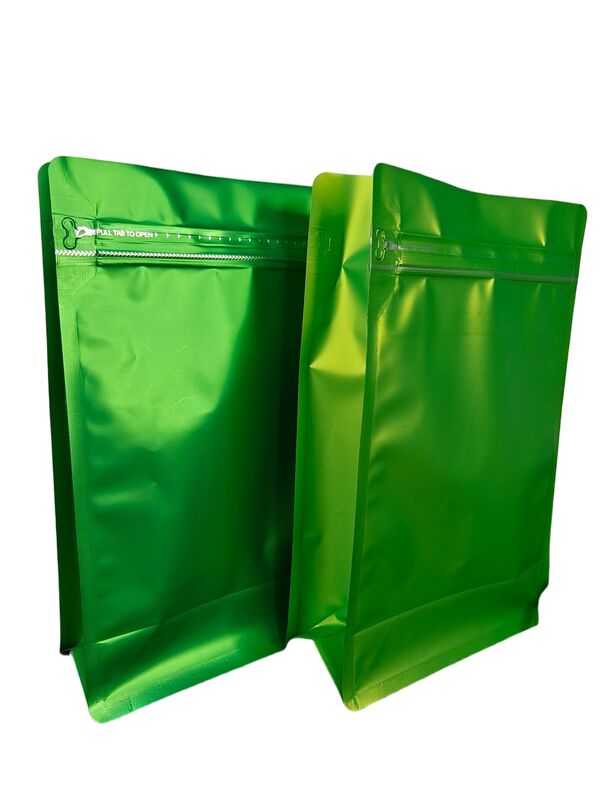 Food-Grade Kraft Paper Window Bag with Transparent PVC/PE Film Window and Moisture-Proof Oxygen Barrier for Coffee and Baked Goods