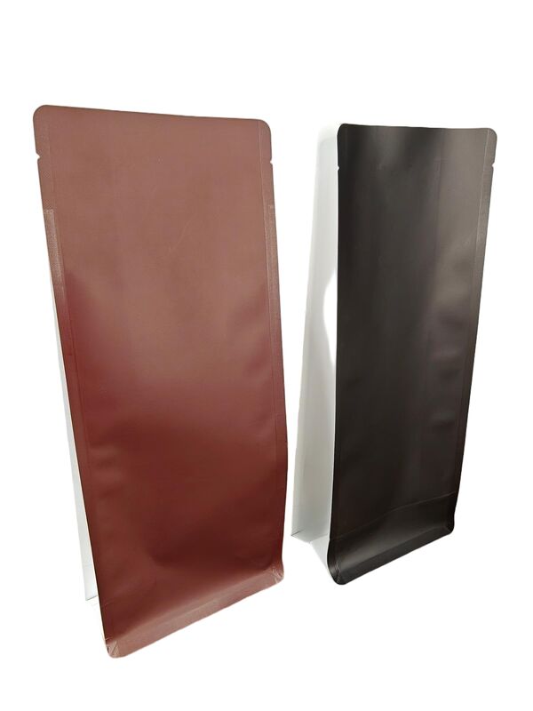 Custom Printed Moisture Resistant High Tensile Strength Kraft Window Composite Plastic Food Packaging Bag