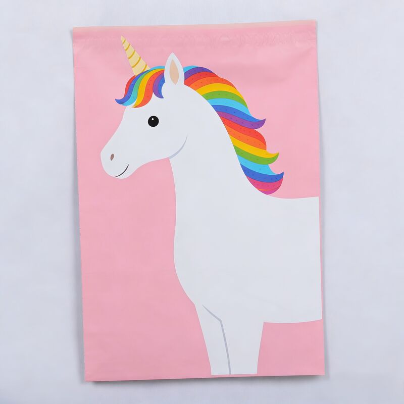 Biodegradable Poly Mailer Bags with Custom Printing and Self-Adhesive Seal for Secure Shipping