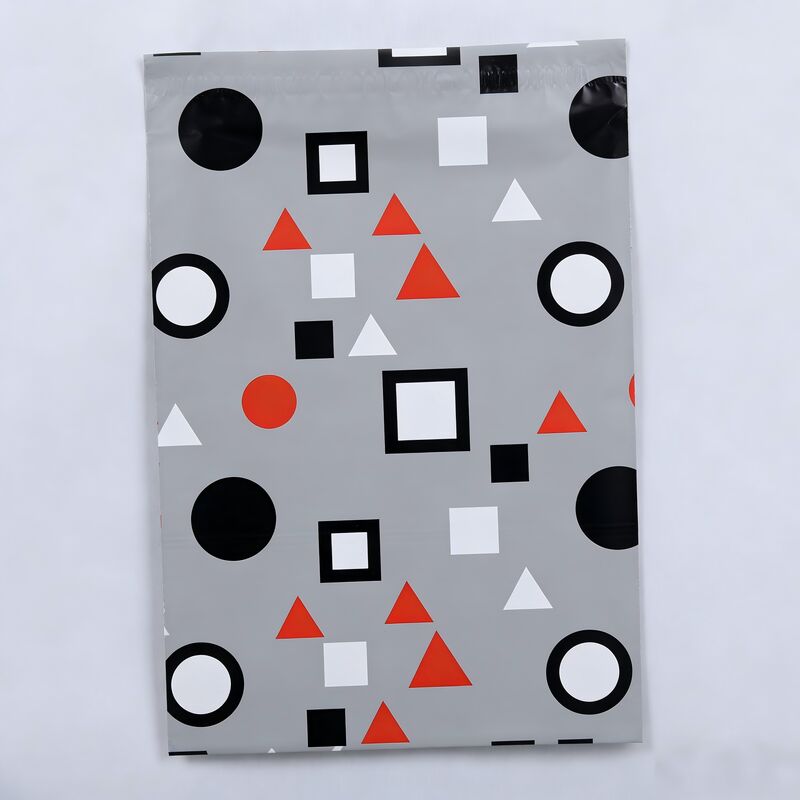 Self-adhesive seal biodegradable poly mailer bags with custom printing for efficient shipping