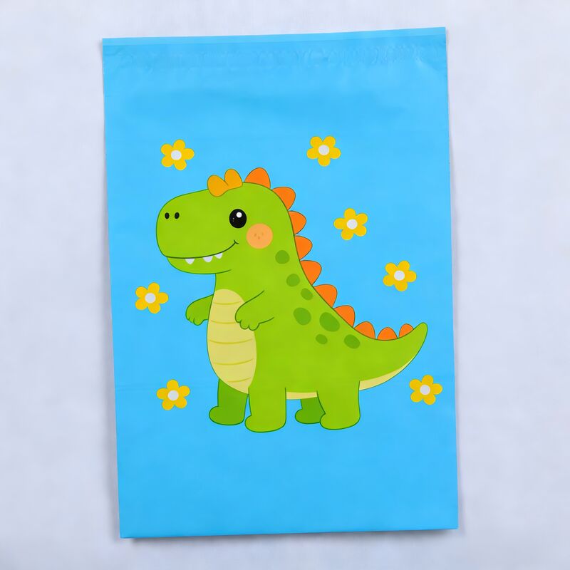 Self-adhesive seal biodegradable poly mailer bags with custom printing for efficient shipping