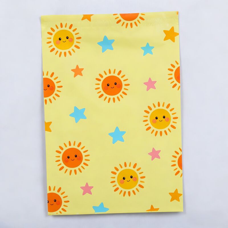 Durable Polyethylene Poly Mailer Bags with Self-Adhesive Seal and Customizable Printing for Secure Shipping