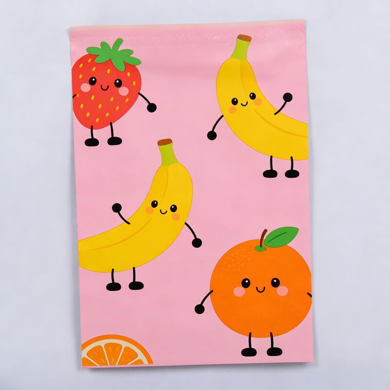 Biodegradable Poly Mailer Bags with Self-Adhesive Seal and 12 Kg Durability for Eco-Friendly Shipping