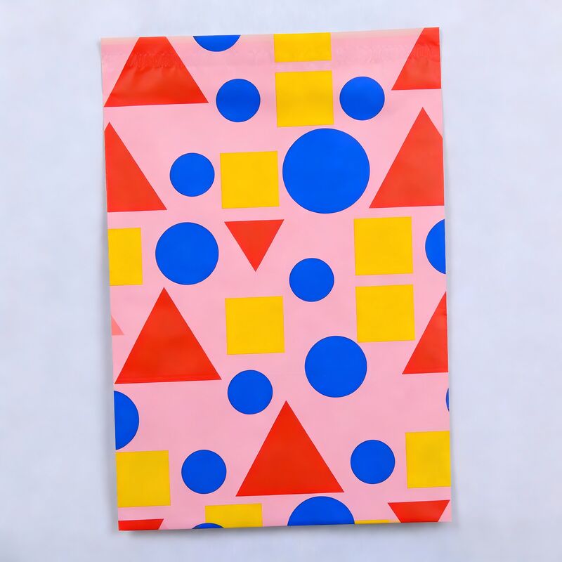 Lightweight Flat Design Poly Mailer Bags with Self-Adhesive Seal for Efficient Shipping