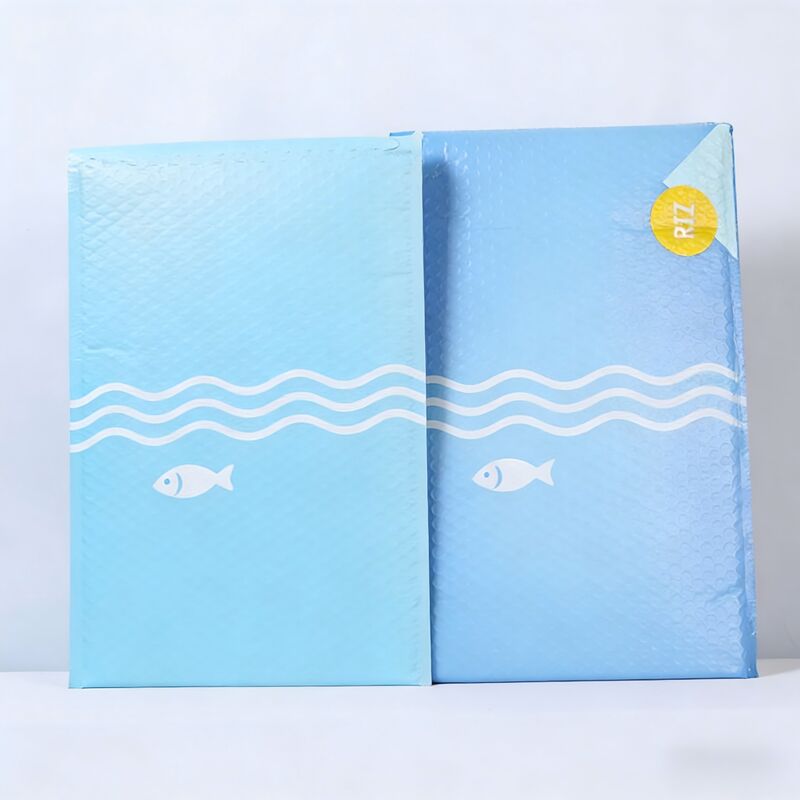 Tear Resistant and Waterproof Plastic Bubble Mailer with Customizable Printing for Secure E-commerce Shipping