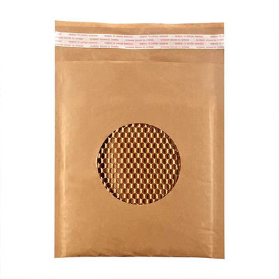 Recycled Honeycomb Paper Mailer Leakproof 10x15cm Reusable Mailing Bags