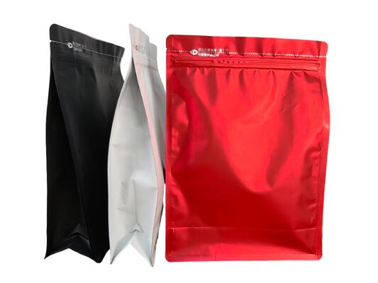 Customizable Printing Moisture Resistant Kraft Window Bag with Transparent PVC/PE Film Window for Food Packaging