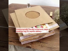 Environmentally friendly honeycomb paper envelope bag for express delivery