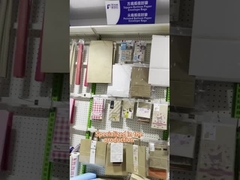 Lista de embalagens de papel adesivo Bolsas 20x30 cm Saco de papel reutilizável resistente a lágrimas
