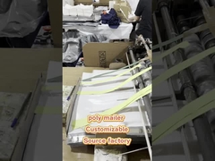 Bolsas de correio reutilizáveis de papel de ninho de mel reciclado à prova de vazamento 10x15cm