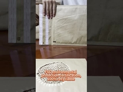 Sacos de envelope de papel de fava de mel Eco-friendly 15x20cm Sacos de correio de papel castanho natural